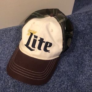 Miller lite trucker hat